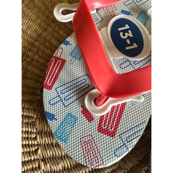 Youth size 13-1 popsicle flip flops new - Picture 2 of 6